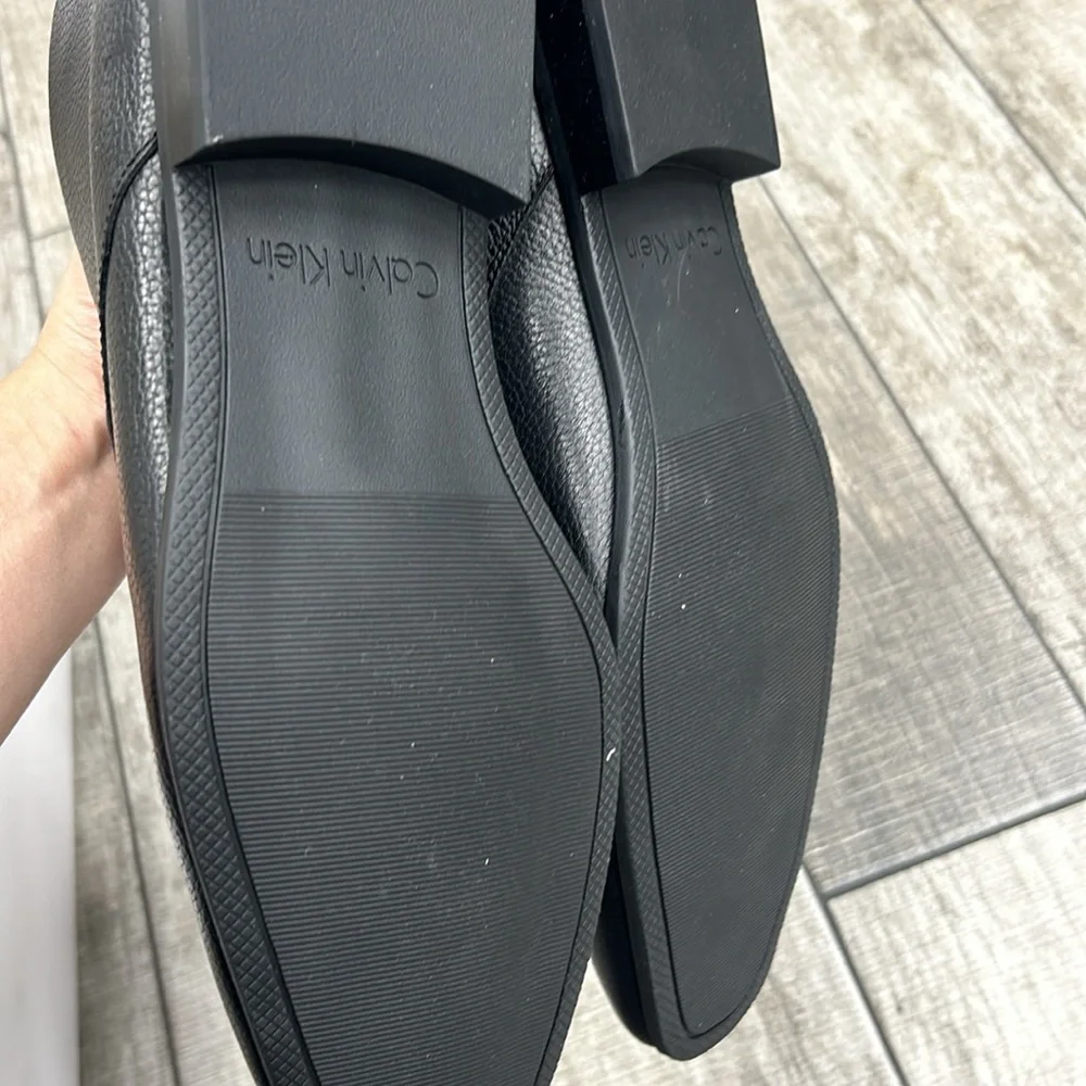 Calvin Klein Carmichael Tumbled Cow Leather Mens Shoe - New
